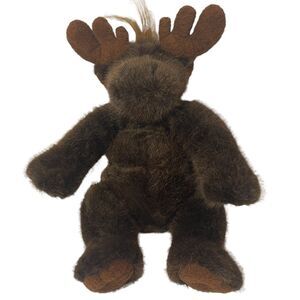Vintage 1997 Build A Bear Dark Brown Alaskan Moose Plush Stuffed Animal 16" 